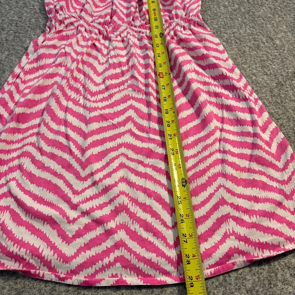 Lilly Pulitzer Women’s Strapless Mini Dress Windsor Zebron Size S Pink White - Picture 8 of 8